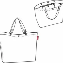 Beste Pirce 🛒 Hete verkoop 🥰 Reisenthel Shopper XL Strandtas Shopper - Maat XL - 35L - Zwart 🤩 😍 -Tassen-dames Winkel 550x511 5