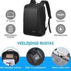 Uitgang ๐ฅฐ Nieuw ๐ Ssublime Dorsal I - Anti Diefstal Laptop Rugzak Met USB - Rugtas Met Laptopvak 15,6 Tot 17 Inch - Voor Dames En Heren - Zwart โจ ๐ 20 Uitgang ๐ฅฐ Nieuw ๐ Ssublime Dorsal I - Anti Diefstal Laptop Rugzak Met USB - Rugtas Met Laptopvak 15,6 Tot 17 Inch - Voor Dames En Heren - Zwart โจ ๐ -Tassen-dames Winkel 550x513 3