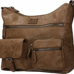 Top 10 ⭐ Beste Verkoop 😀 Enrico Benetti Ardèche 66192 Schoudertas - Camel ✨ 🌟 -Tassen-dames Winkel 550x514 3