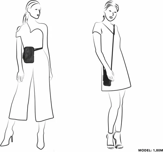 Top 10 ๐ Korting ๐ Old West Paint Rock Leren Telefoontasje / Crossbodytas / Heuptas - Zwart ๐ ๐ 6 Top 10 ๐ Korting ๐ Old West Paint Rock Leren Telefoontasje / Crossbodytas / Heuptas - Zwart ๐ ๐ - Afbeelding 4