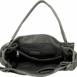 Goedkoopste 😉 Flash-uitverkoop 😍 Enrico Benetti Toulouse 66108 Handtas Schoudertas Buideltas - Midden Grijs 👏 👍 -Tassen-dames Winkel 550x516 3