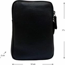 Beste deal 🤩 Coupon 🧨 Arrigo Telefoontasje Dames Crossbody Telefoontasje Met Portemonnee Zwart Leer 🤩 😉 -Tassen-dames Winkel 550x522 5