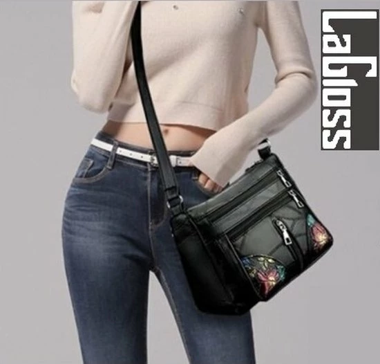 Begroting 💯 Begroting 🧨 Merkloos LaGloss Damestas Bloemen Print 4 - Luxe Handtas - Zwarte Schoudertas - 27 X 21 Cm - Zwart 🎉 😉 3 Begroting 💯 Begroting 🧨 Merkloos LaGloss Damestas Bloemen Print 4 - Luxe Handtas - Zwarte Schoudertas - 27 X 21 Cm - Zwart 🎉 😉