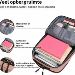 Beste Verkoop ๐ Flash-uitverkoop ๐ ZILOU® Rugzak - 15,6 Inch Laptop Rugtas - USB Poort - Waterafstotend - Roze ๐ฏ โจ 13 Beste Verkoop ๐ Flash-uitverkoop ๐ ZILOU® Rugzak - 15,6 Inch Laptop Rugtas - USB Poort - Waterafstotend - Roze ๐ฏ โจ -Tassen-dames Winkel 550x527 25