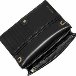 Hete verkoop ⌛ Aanbiedingen 👍 Michael Kors Sm Phone Crossbody Dames Tas - Zwart 🧨 😍 -Tassen-dames Winkel 550x527 4