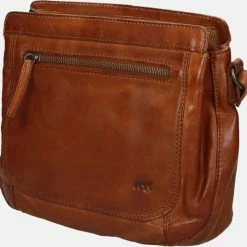 Coupon 💯 Begroting 💯 Bear Design Kleine Schoudertas / Crossbody Tas Dames - Leer - Cow Lavato - Cognac 🔥 👍 -Tassen-dames Winkel 550x533 11