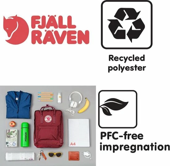 Korting ๐ Gloednieuw โค๏ธ Fjallraven Fjällräven Re-Kånken Unisex Rugzak - Black โ๏ธ ๐ 6 Korting ๐ Gloednieuw โค๏ธ Fjallraven Fjällräven Re-Kånken Unisex Rugzak - Black โ๏ธ ๐ - Afbeelding 4