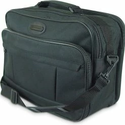 Groothandel 🎁 Beste deal 🔥 Zwarte Reportertas Met Schouderband - A4 - Enrico Benetti 🔥 ⭐