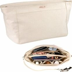 Korting π Korting π Merkloos Serra Fé Luxe Tasorganizer - Eco-friendly - 100% Katoen - Handtas Organizer - Bag In Bag - Handtas Dames β€οΈ π