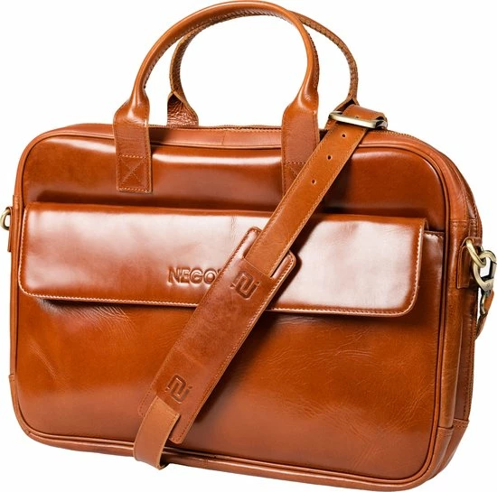 Goedkoopste ๐ Korting ๐ฅฐ Negotia Leather NEGOTIA Alpha - Leren Laptoptas Heren En Dames 15,6 Inch - Aktetas - Werktas - Messenger Bag - 100% Luxe Top-Grain Leer - Bruin ๐ ๐ 4 Goedkoopste ๐ Korting ๐ฅฐ Negotia Leather NEGOTIA Alpha - Leren Laptoptas Heren En Dames 15,6 Inch - Aktetas - Werktas - Messenger Bag - 100% Luxe Top-Grain Leer - Bruin ๐ ๐ - Afbeelding 2