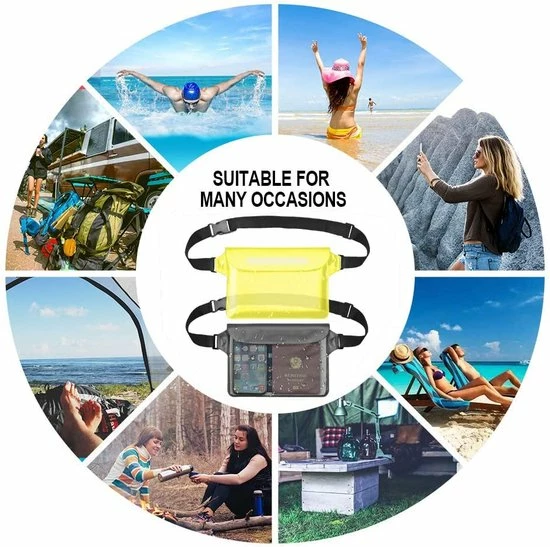 Uitgang ๐ฅ Beste Verkoop ๐ YONO Heuptasje Waterdicht - Fanny Pack Doorzichtig - Waterdichte Heuptas - Vakantie - Reizen - Festival - Dames En Heren - Donkergrijs โค๏ธ ๐ 8 Uitgang ๐ฅ Beste Verkoop ๐ YONO Heuptasje Waterdicht - Fanny Pack Doorzichtig - Waterdichte Heuptas - Vakantie - Reizen - Festival - Dames En Heren - Donkergrijs โค๏ธ ๐ - Afbeelding 6