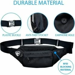 Hete verkoop ⭐ Kopen 🔥 Dutch Shield RFID Duurzaam Heuptas Anti-diefstal Reis Paspoort - Travel - Outdoor - Wandel - Sport - Telefoon Tas 🥰 🛒 -Tassen-dames Winkel 550x547 3