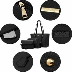 Beste Verkoop โ๏ธ Hete verkoop ๐ฅฐ Lana® La Luna - Driedelige Handtassen Set Met Dames Schoudertas, Handtas - Saffiano Leer - Zwart ๐ ๐ฅ 13 Beste Verkoop โ๏ธ Hete verkoop ๐ฅฐ Lana® La Luna - Driedelige Handtassen Set Met Dames Schoudertas, Handtas - Saffiano Leer - Zwart ๐ ๐ฅ -Tassen-dames Winkel 550x548 1