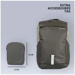 Goedkoopste 🧨 Begroting 🔥 BAKBAGS Laptop Rugzak 25 Liter | Rugzak Met Laptopvak Voor Naar School Of Werk | Geschikt Tot 17 Inch Laptops | Gerecycled Polyester 🛒 🔥 -Tassen-dames Winkel 550x549 9