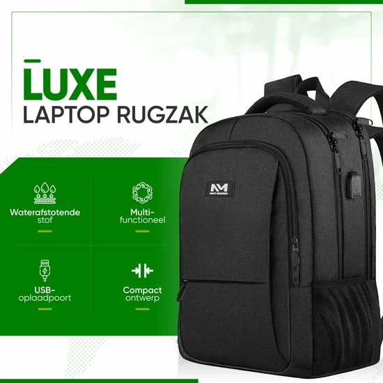 Groothandel โ๏ธ Beste Verkoop ๐ฏ Navy Madden Rugzak Met USB Poort 28L - Zwart - Luxe Laptop Rugtas 15.6 Inch Met Laptopvak - Heren - Dames - Jongens - Meisje - Waterafstotend - Rugzakken โ ๐งจ 5 Groothandel โ๏ธ Beste Verkoop ๐ฏ Navy Madden Rugzak Met USB Poort 28L - Zwart - Luxe Laptop Rugtas 15.6 Inch Met Laptopvak - Heren - Dames - Jongens - Meisje - Waterafstotend - Rugzakken โ ๐งจ - Afbeelding 4