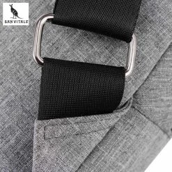 Gloednieuw 🛒 Flash-uitverkoop 😉 San Vitale® - Slingbag - Sbag - Schoudertas - Rugzak - Crossbody Bag - Zwart ⌛ 🎁 -Tassen-dames Winkel 550x550 1011