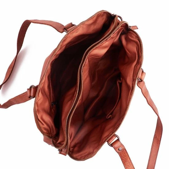 Hete verkoop ๐ Beste Pirce ๐ Bear Design Medium Schoudertas / Crossbody Tas Dames - Leer - Cow Lavato - Cognac ๐ ๐ 22 Hete verkoop ๐ Beste Pirce ๐ Bear Design Medium Schoudertas / Crossbody Tas Dames - Leer - Cow Lavato - Cognac ๐ ๐ - Afbeelding 20