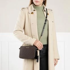 Promo 🤩 Korting 👍 Michael Kors Crossbodytas Jet Set Charm Leer - Zwart 👍 ✨ -Tassen-dames Winkel 550x550 1083