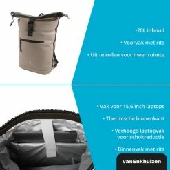 Beste recensies van ๐ Groothandel ๐ Van Enkhuizen VanEnkhuizen Rolltop Rugzak Met Laptopvak 15,6 Inch - 20 Liter - Waterafstotend En Thermo Materiaal - Taupe โจ ๐ 14 Beste recensies van ๐ Groothandel ๐ Van Enkhuizen VanEnkhuizen Rolltop Rugzak Met Laptopvak 15,6 Inch - 20 Liter - Waterafstotend En Thermo Materiaal - Taupe โจ ๐ -Tassen-dames Winkel 550x550 1110