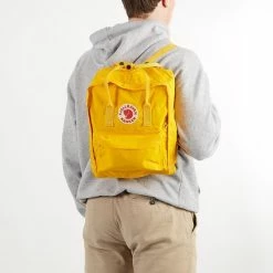 Beste Verkoop 🎁 Beste Verkoop 😉 Fjallraven Fjällräven Kånken Unisex Rugzak - Warm Yellow ❤️ 🔔 -Tassen-dames Winkel 550x550 1256