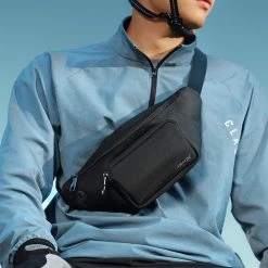 Promo 😉 Gloednieuw 👍 Tigernu Heuptasje Dames Heren - Fanny Pack - Riemtas - WATERAFSTOTEND - RFID ANTI SKIM - Zwart - 🌟 😀 -Tassen-dames Winkel 550x550 1264