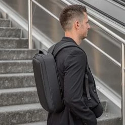 Gloednieuw 🎁 Coupon 🔔 Accezz Laptoptas 15.6 Inch - Veilige Laptop Rugzak Met Extra Bescherming En Handige Opbergvakken - Zwart 🎁 🤩 -Tassen-dames Winkel 550x550 156