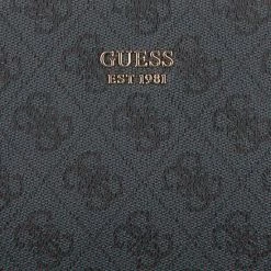 Nieuw 😀 Gloednieuw 👏 Guess Naya Double Zip Dames Crossbody - Coal ❤️ ⭐ -Tassen-dames Winkel 550x550 228