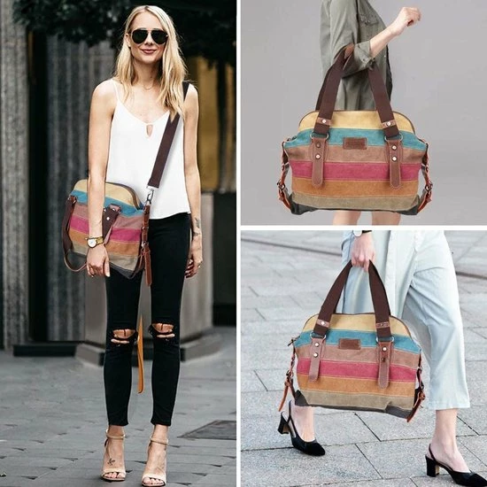 Beste deal β Korting β Miss Lulu - Dames Schoudertas - Multi Color β¨ π₯° 10 Beste deal β Korting β Miss Lulu - Dames Schoudertas - Multi Color β¨ π₯° - Afbeelding 8