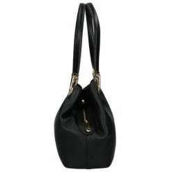 Promo ❤️ Beste Pirce 🥰 Michael Kors Raven L Dames Schoudertas - Zwart 😉 💯 -Tassen-dames Winkel 550x550 467