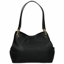 Promo ❤️ Beste Pirce 🥰 Michael Kors Raven L Dames Schoudertas - Zwart 😉 💯 -Tassen-dames Winkel 550x550 468