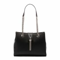 Begroting 👍 Gloednieuw 🔥 Valentino Bags Divina Dames Handtas - Nero ⭐ 👍