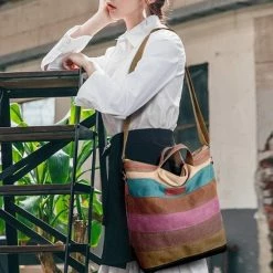 Promo ⭐ Groothandel 💯 Miss Lulu - Dames Schoudertas - Multi Color 🔔 ✨ -Tassen-dames Winkel 550x550 533