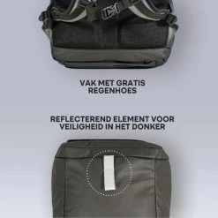 Goedkoopste 🧨 Begroting 🔥 BAKBAGS Laptop Rugzak 25 Liter | Rugzak Met Laptopvak Voor Naar School Of Werk | Geschikt Tot 17 Inch Laptops | Gerecycled Polyester 🛒 🔥 -Tassen-dames Winkel 550x550 563