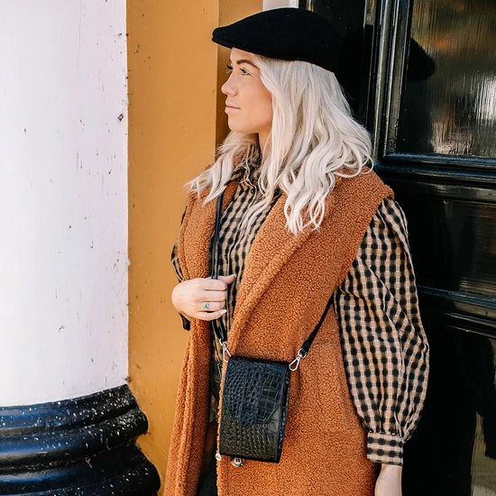 Promo π Flash-uitverkoop π Mosz MŌSZ Croco Dames Telefoontasje / Crossbody / Phonebag - Leer - π π― 14 Promo π Flash-uitverkoop π Mosz MŌSZ Croco Dames Telefoontasje / Crossbody / Phonebag - Leer - π π― - Afbeelding 12