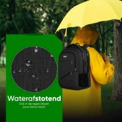 Gloednieuw 🎉 Goedkoopste ❤️ Navy Madden Rugzak Met USB Poort 28L - Zwart - Luxe Laptop Rugtas 15.6 Inch Met Laptopvak - Heren - Dames - Jongens - Meisje - Waterafstotend - Rugzakken ✨ ⭐ -Tassen-dames Winkel 550x550 60