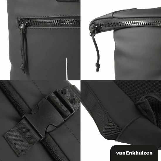 Groothandel ๐ Uitgang ๐งจ Van Enkhuizen Rugzak Jongens - Rugzak Met Laptopvak 15,6 Inch - 20 Liter - Waterafstotend En Thermo Materiaal - Zwart ๐ ๐ 6 Groothandel ๐ Uitgang ๐งจ Van Enkhuizen Rugzak Jongens - Rugzak Met Laptopvak 15,6 Inch - 20 Liter - Waterafstotend En Thermo Materiaal - Zwart ๐ ๐ - Afbeelding 4