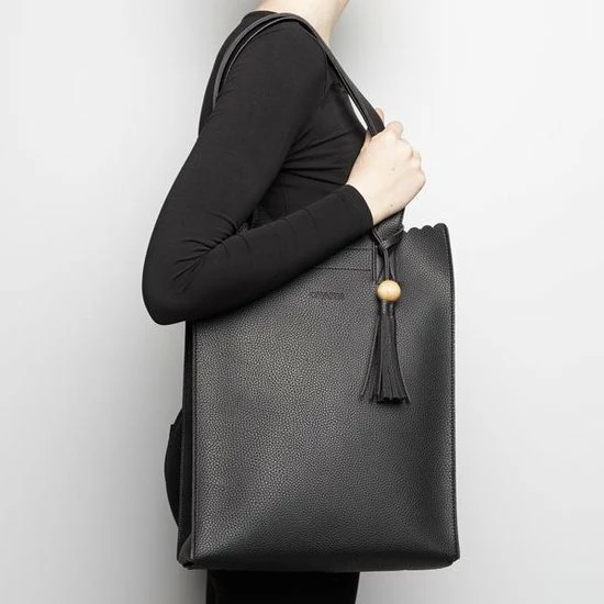 Begroting 🥰 Beste deal 💯 Charm Covent Garden Dames Shopper - Zwart 🥰 🎉 8 Begroting 🥰 Beste deal 💯 Charm Covent Garden Dames Shopper - Zwart 🥰 🎉 - Afbeelding 6