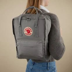 Korting 🧨 Promo 🌟 Fjallraven Fjällräven Kånken Unisex Rugzak - Fog 🔥 🎁 -Tassen-dames Winkel 550x550 634