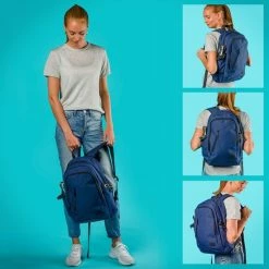 Korting ❤️ Goedkoopste 🔥 TRVLMORE Rugzak - 25 L - 15,6 Inch - Laptop Rugtas - Waterafstotend - Blauw ⌛ ⭐ -Tassen-dames Winkel 550x550 662