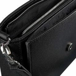 Goedkoop 🌟 Nieuw ✨ Valentino Bags Divina Dames Schoudertas - Zwart 🎁 🛒 -Tassen-dames Winkel 550x550 681