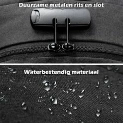 Top 10 😉 Begroting 🎁 Qtronic Rugzak Met USB Oplaadpoort- 28L - 17,3 Inch - Laptop Rugtas - Toegangscode 🌟 🧨 -Tassen-dames Winkel 550x550 687