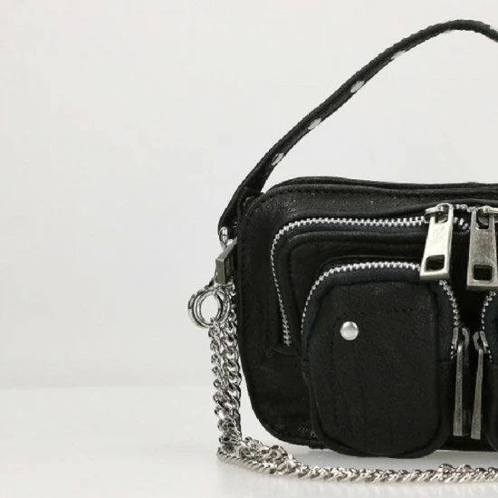 Flash-uitverkoop β Uitgang π Nunoo Kleine Schoudertas / Crossbody Tas Dames - Leer - Helena - Zwart 𧨠π― 9 Flash-uitverkoop β Uitgang π Nunoo Kleine Schoudertas / Crossbody Tas Dames - Leer - Helena - Zwart 𧨠π― - Afbeelding 7