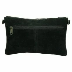 Beste recensies van 😀 Beste recensies van 😉 Charm London Brixton Suede Leren Clutch / Avondtasje - Zwart 🤩 🎁 -Tassen-dames Winkel 550x550 726