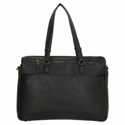 Gloednieuw 🔔 Nieuw 🎁 Enrico Benetti Lily Dames Laptoptas 14 Inch - 66450 - Zwart 🎁 ⭐