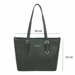 Begroting 👏 Begroting ✔️ Merkloos Flora & Co Shopper Trudy Zwart - Niet Geschikt Voor A4 Schriften 🧨 🎉 -Tassen-dames Winkel 550x550 742