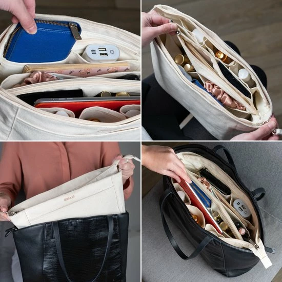 Korting π Korting π Merkloos Serra Fé Luxe Tasorganizer - Eco-friendly - 100% Katoen - Handtas Organizer - Bag In Bag - Handtas Dames β€οΈ π 7 Korting π Korting π Merkloos Serra Fé Luxe Tasorganizer - Eco-friendly - 100% Katoen - Handtas Organizer - Bag In Bag - Handtas Dames β€οΈ π - Afbeelding 5