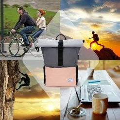 Beste Verkoop π Nieuw π Caliyo Massi Miliano Rolltop Rugzak Unisex (laptop 15.6 Inch) Roze-Grijs ( 3015-79-25) π π 14 Beste Verkoop π Nieuw π Caliyo Massi Miliano Rolltop Rugzak Unisex (laptop 15.6 Inch) Roze-Grijs ( 3015-79-25) π π -Tassen-dames Winkel 550x550 916