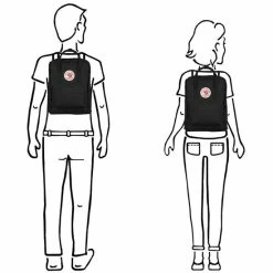 Kopen 😉 Beste deal 🌟 Fjallraven Fjällräven Kånken Unisex Rugzak - Black ⭐ ⭐ -Tassen-dames Winkel 550x550 92