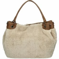 Groothandel 💯 Promo 👏 Enrico Benetti Teddy Handtas / Shopper 66652 - Off White ❤️ 😀 -Tassen-dames Winkel 550x551 4