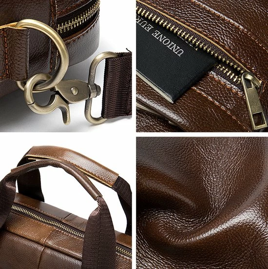 Uitgang ๐ Nieuw ๐ Opline Laptop & MacBook Sleeve Laptoptas Tot 17 Inch Schoudertas Aktetas Heren Man Leren Tas Leder Bruin ๐ ๐คฉ 14 Uitgang ๐ Nieuw ๐ Opline Laptop & MacBook Sleeve Laptoptas Tot 17 Inch Schoudertas Aktetas Heren Man Leren Tas Leder Bruin ๐ ๐คฉ - Afbeelding 12